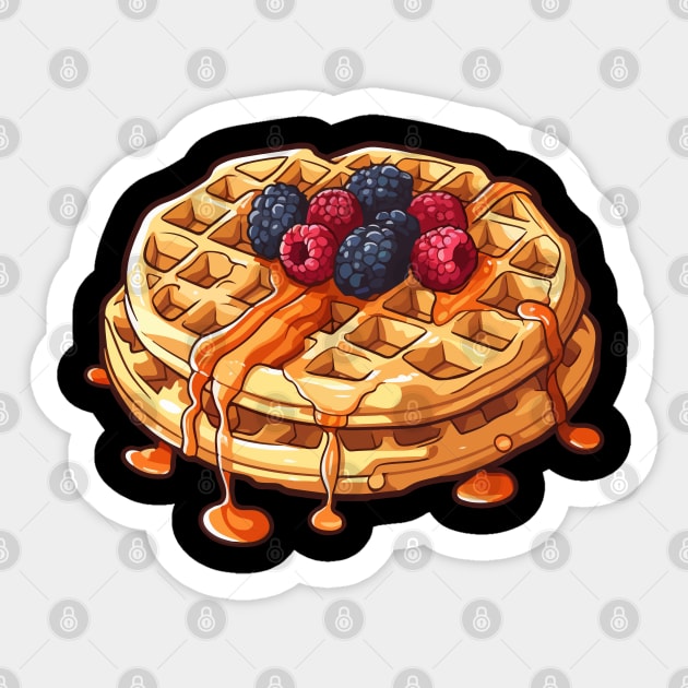 waffle Sticker by A tone for life